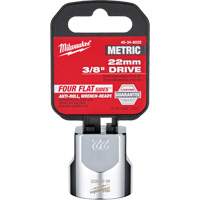 Metric Socket with Four Flat Sides, 22 mm, 3/8" Drive, 6 Points FMT Sales Ltd