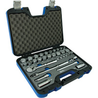 12 Point SAE & Metric Socket Attachment Set, 33 Pcs, 3/8" Drive Size FMT Sales Ltd