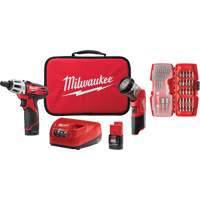 Screwdriver & Light Accessory Kit, Lithium-Ion, 12 V FMT Sales Ltd