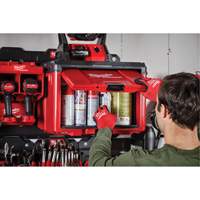 Packout Tool Cabinet, 15" x 15" x 20", Black/Red FMT Sales Ltd