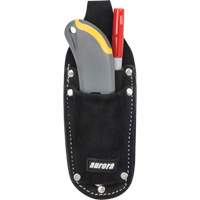 Utility Pouch, Knife Holder, Leather, 3 Pockets FMT Sales Ltd