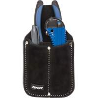Utility Pouch, Knife Holder, Leather, 3 Pockets FMT Sales Ltd