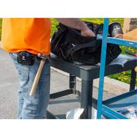 Steel Loop Tool Holder, Hammer Holder, Leather, 0 Pockets FMT Sales Ltd