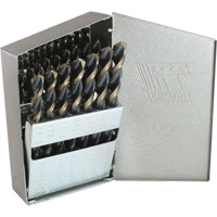 Triumph&reg; MRO Plus&reg; Jobber Length Drill Bit Set, 29 Pieces, High Speed Steel FMT Sales Ltd