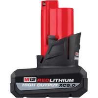 M12 Redlithium High Output XC5.0 Battery Pack, Lithium-Ion, 12 V, 5 Ah FMT Sales Ltd