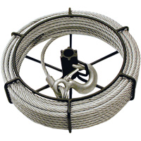 JGP-300A Assemblage de c&acirc;ble de 3 tonnes de 66' pour treuils Jet FMT Sales Ltd