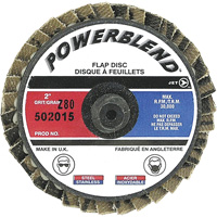 Disque &agrave; feuillets PowerBlend Roll-On, 2" x Type R, Grain Z80 FMT Sales Ltd