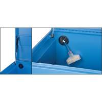 Jobsite Tool Box, 60" x 24" x 27-1/2", Steel, Blue FMT Sales Ltd