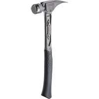 Marteau de charpente en titane meul&eacute; TIBONE, 14 oz, Prise en Acier plein, 15-1/4" lo FMT Sales Ltd