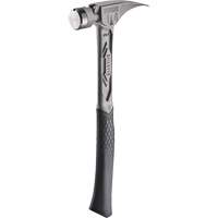 Marteau de charpente en titane lisse TIBONE, 14 oz, Prise en Acier plein, 15-1/4" lo FMT Sales Ltd