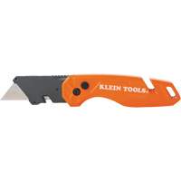 Folding Utility Knife With Blade Storage, 1" Blade, Steel Blade, Metal Handle FMT Sales Ltd