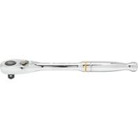 90-Tooth Quick Release Teardrop Ratchet, 1/2" Drive, Ergonomic Handle FMT Sales Ltd