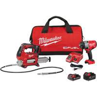 M18 Fuel HTIW with Friction Ring & Grease Gun Combo Kit, Lithium-Ion, 18 V FMT Sales Ltd
