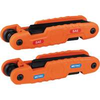 Pro Folding Hex Key Set, 21 Pcs., Metric & Imperial FMT Sales Ltd
