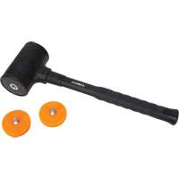 Dead Blow Hammer, 45 oz. Head Weight, Polyurethane Face, Fibreglass Handle, 13" L FMT Sales Ltd