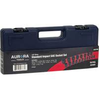 SAE Socket Set, 19 Pcs, Impact, 1/2" Drive Size FMT Sales Ltd
