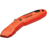 Auto-Retracting Safety Knife, 1", Steel, Aluminum Handle FMT Sales Ltd