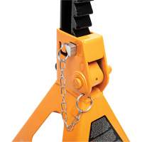 Ratcheting Jack Stand, Locking Pin, 6 tons Capacity, 15-3/4" - 24-1/2" H FMT Sales Ltd