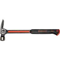 Marteau de charpente en acier avec face meul&eacute;e, 22 oz, Prise en Acier plein, 16" lo FMT Sales Ltd