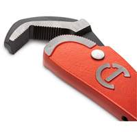 Cl&eacute; pour tuyau en acier auto-ajustable, Cap des m&acirc;choires 2-1/2", Longueur 16", Fini Rev&ecirc;tement en poudre, Prise Non-ergonomique FMT Sales Ltd