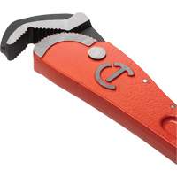 Cl&eacute; pour tuyau acier auto-ajustable, Cap des m&acirc;choires 1-1/2", Longueur 12", Fini Rev&ecirc;tement en poudre, Prise Non-ergonomique FMT Sales Ltd