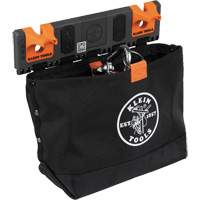 Module de poche pour quincaillerie avec crochet en S Bucket Work Centre, Nylon, 1 pochettes, Noir/Orange FMT Sales Ltd