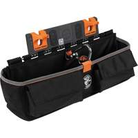 Module pour grande poche avec crochet en S Bucket Work Centre, Nylon, 3 pochettes, Noir/Orange FMT Sales Ltd