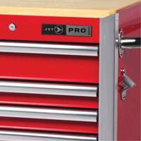 PRC7215 Armoire roulante de s&eacute;rie Pro, 15 tiroirs, 72" la x 24" p x Rouge FMT Sales Ltd