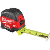 Stud Tape Measure with Engineer's Scale, 1-5/16" x 25' FMT Sales Ltd