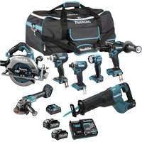 Ensemble 7 outils &agrave; moteur sans balai XGT, Lithium-ion, 40 V FMT Sales Ltd
