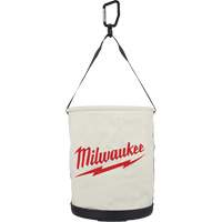 Utility Bucket Bag, 11-81/100" L x 11-81/100" W x 14-57/100" H, Polyester, White FMT Sales Ltd