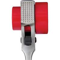 Lineman's 5-in-1 Ratcheting Wrench with Milled Strike Face, 3/4"/1"/1-1/8" Drive, Ergonomic Handle FMT Sales Ltd