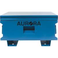 Jobsite Tool Box, 33" x 20-3/10" x 18-3/10", Steel, Blue FMT Sales Ltd