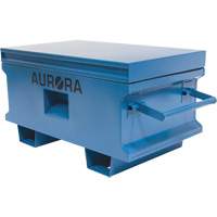 Jobsite Tool Box, 33" x 20-3/10" x 18-3/10", Steel, Blue FMT Sales Ltd