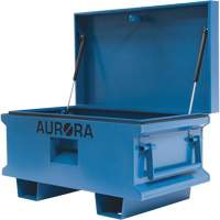 Jobsite Tool Box, 33" x 20-3/10" x 18-3/10", Steel, Blue FMT Sales Ltd