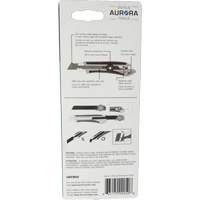 18mm Professional Knife, Stainless Steel, Heavy-Duty, Rubber Handle FMT Sales Ltd