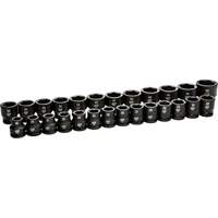 Jeu de douilles m&eacute;triques &agrave; 6 pans, 26 Mcx, Chocs, Prise de 3/4" FMT Sales Ltd