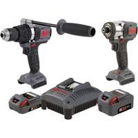 Hammer Drill & Impact Driver Combo Tool Kit, Lithium-Ion, 20 V FMT Sales Ltd