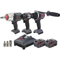 Screwdriver, Hammer Drill & Impact Driver Combo Tool Kit, Lithium-Ion, 20 V FMT Sales Ltd