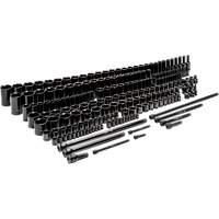 Jeu de douilles maîtresses SAE/m&eacute;triques &agrave; 6 pans, 209 Mcx, Chocs, Profond FMT Sales Ltd