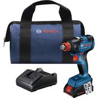 Ensemble visseuse/cl&eacute; &agrave; chocs 2-en-1 pour embouts et douilles, 1/2", 1800 lb-po Couple max., 18 V, Lithium-ion FMT Sales Ltd