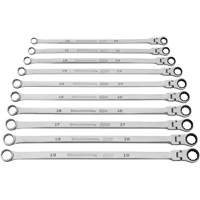 Jeu de cl&eacute;s Gearbox &agrave; t&ecirc;te flexible XL et cannelure universelle 120XP, Cl&eacute; polygonale, 10 morceaux, Imp&eacute;rial FMT Sales Ltd