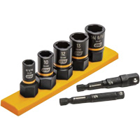 Jeu de douilles d'extraction m&eacute;trique Bolt Biter, 7 Mcx, Chocs, Prise de 1/4"/3/8" FMT Sales Ltd