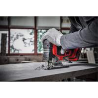 Scie sauteuse professionnelle sans fil &agrave; vitesse variable (outil seulement), 18 V, Lithium-ion, 0-3500 coups/min, 1-1/32" Longueur de la course FMT Sales Ltd
