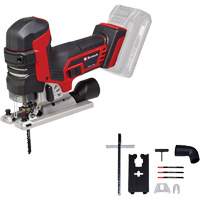 Scie sauteuse professionnelle &agrave; vitesse variable avec poign&eacute;e champignon sans fil (outil seulement), 18 V, Lithium-ion, 0-3500 coups/min, 1-1/32" Longueur de la course FMT Sales Ltd