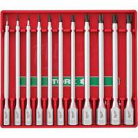 Jeu de douilles &agrave; embouts longues, Torx, Prise 1/4"/3/8", 11 mr FMT Sales Ltd