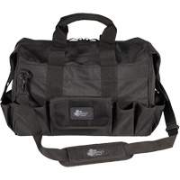Sac &agrave; outils Phantom 18" pour entrepreneur, Polyester balistique, 25 pochettes, Noir FMT Sales Ltd