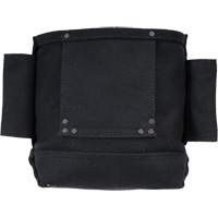 Sac Phantom pour &eacute;crous et boulons avec 2 manchons, Toile, 3 pochettes, Noir FMT Sales Ltd