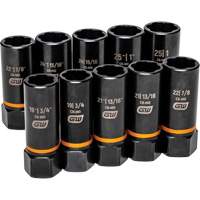 Jeu de douilles d'extraction Bolt Biter, 10 Mcx, Chocs, Prise de 1/2", Profond FMT Sales Ltd