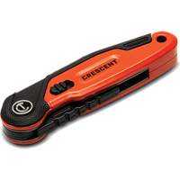 Folding Utility Knife, 1" Blade, Steel Blade, Aluminum Handle FMT Sales Ltd